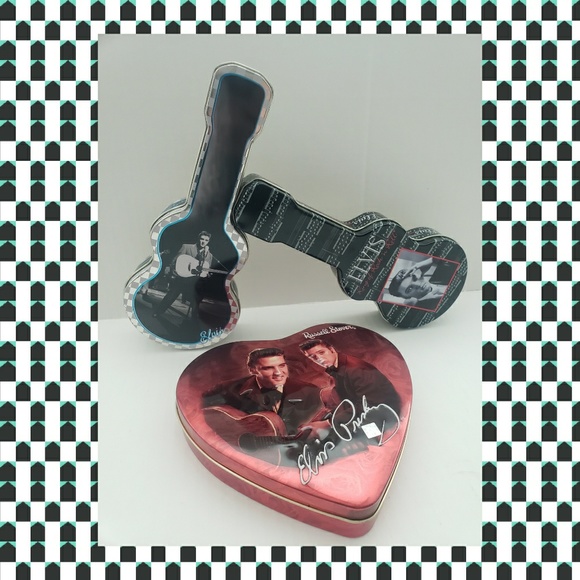 Other - Elvis Presley set of 3 tins.